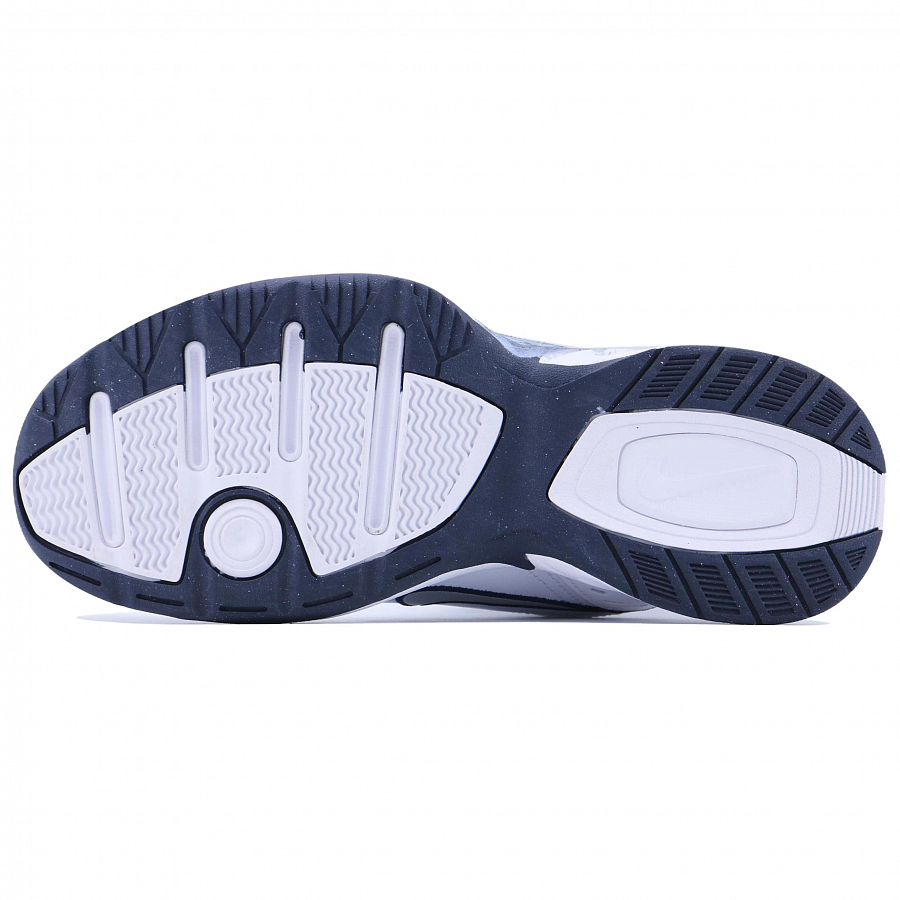 Nike Air Monarch 4 White Navy Bamboo Shadow Scroll SDS Abrasion Resistant Low Top Chunky Sneakers Unisex White Green купить в интернет-магазине Yoocart с быстрой доставкой по России.