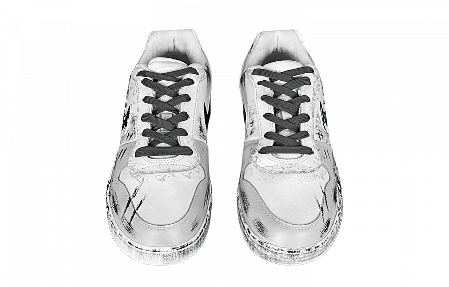 Nike EBERNON Slip Resistant Low Top Skateboard Shoes Men's Black Gray White купить в интернет-магазине Yoocart с быстрой доставкой по России.