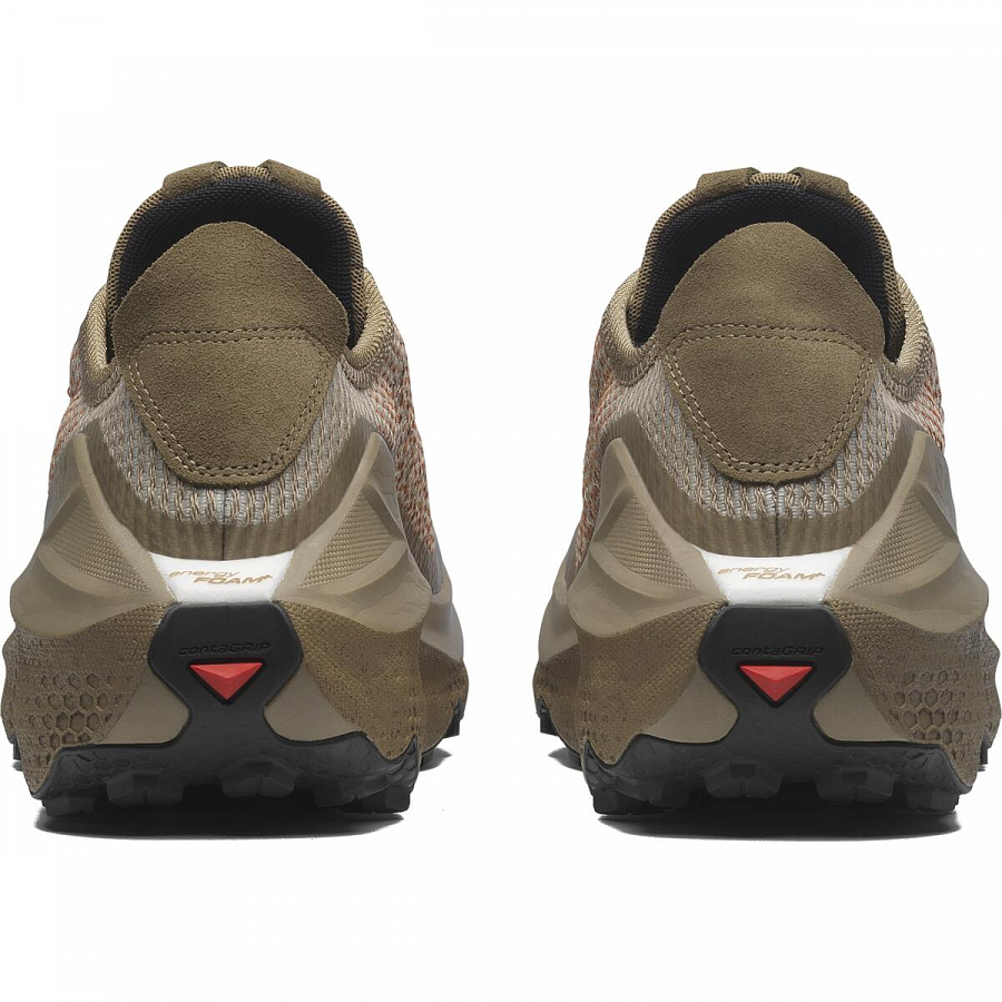SALOMON Cushioning Coverage Low Top Running Shoes Unisex Lime Gray купить в интернет-магазине Yoocart с быстрой доставкой по России.