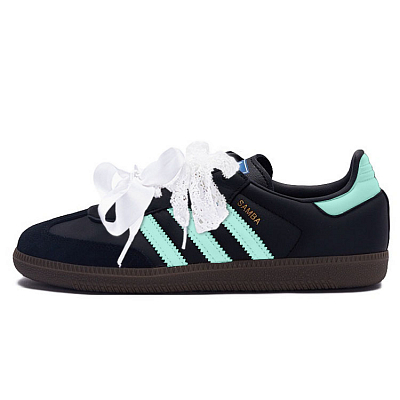 Adidas Originals SAMBA OG Low Top Skateboard Shoes Unisex Lake Blue