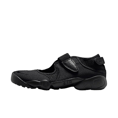 Nike Air Rift Breathable And Lightweight Low Top Running Shoes Women's Black