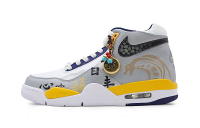 Nike Flight Legacy Basketball Shoes Men's Mid top White