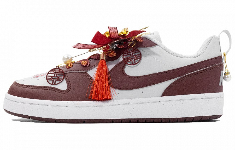 Nike Court Vision GS Eternal Love Bliss Low top Skateboard Shoes Women's Red купить в интернет-магазине Yoocart с быстрой доставкой по России.