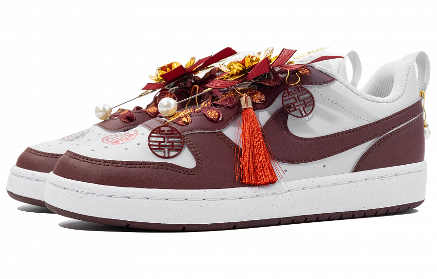 Nike Court Vision GS Eternal Love Bliss Low top Skateboard Shoes Women's Red купить в интернет-магазине Yoocart с быстрой доставкой по России.