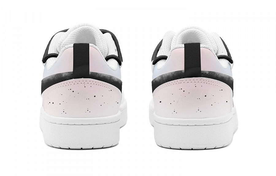 Nike Court Borough Ink Dye Pink Charm Low Top Skateboard Shoes Women's Pink Blue купить в интернет-магазине Yoocart с быстрой доставкой по России.