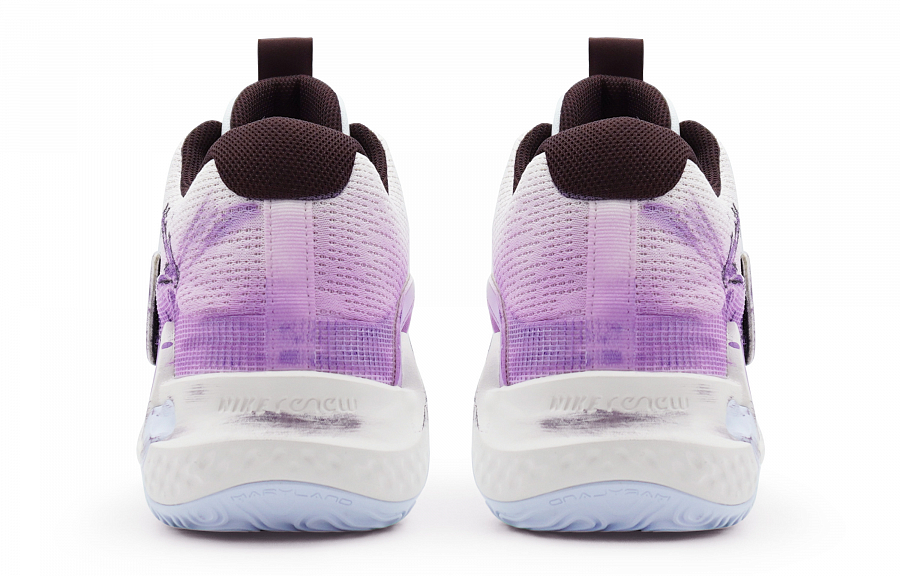 Nike KD Trey 5 X Cushioning Moisture-Wicking Low-Top Basketball Shoes Men's White Purple купить в интернет-магазине Yoocart с быстрой доставкой по России.