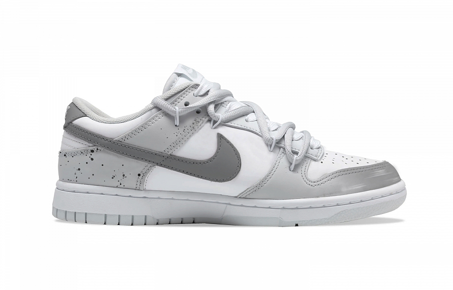 Nike Dunk Mechanical Armor Abrasion Resistant Low Top Skateboard Shoes Unisex Gray White купить в интернет-магазине Yoocart с быстрой доставкой по России.