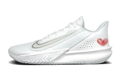 Nike Precision 7 Cushioning, Slip Resistant, And Abrasion Resistant Low Top Basketball Shoes Men's White