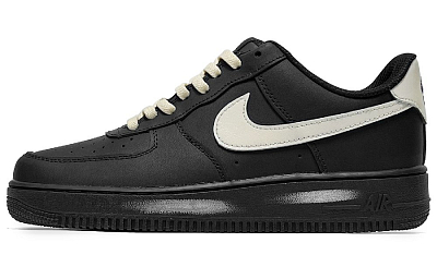 Nike Air Force 1 Infernal Affairs Low Top Skateboard Shoes Women's Black White