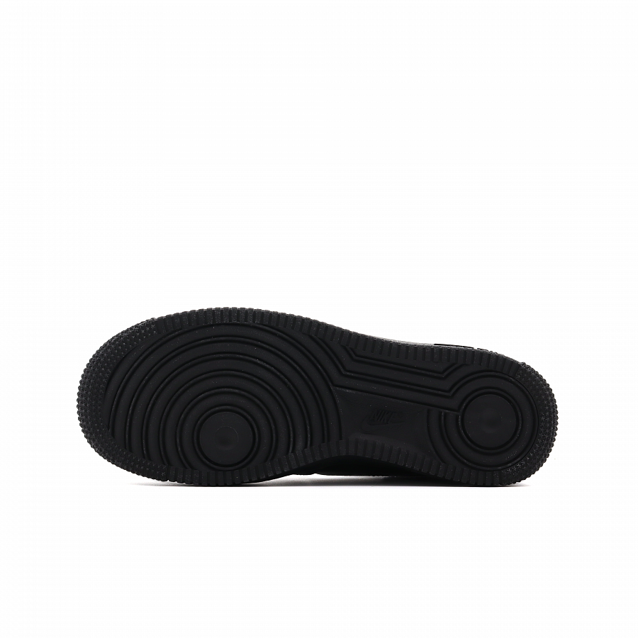 Nike Air Force 1 Abrasion-Resistant Slip-Resistant Low-Top Skateboard Shoes Unisex Black Gold купить в интернет-магазине Yoocart с быстрой доставкой по России.