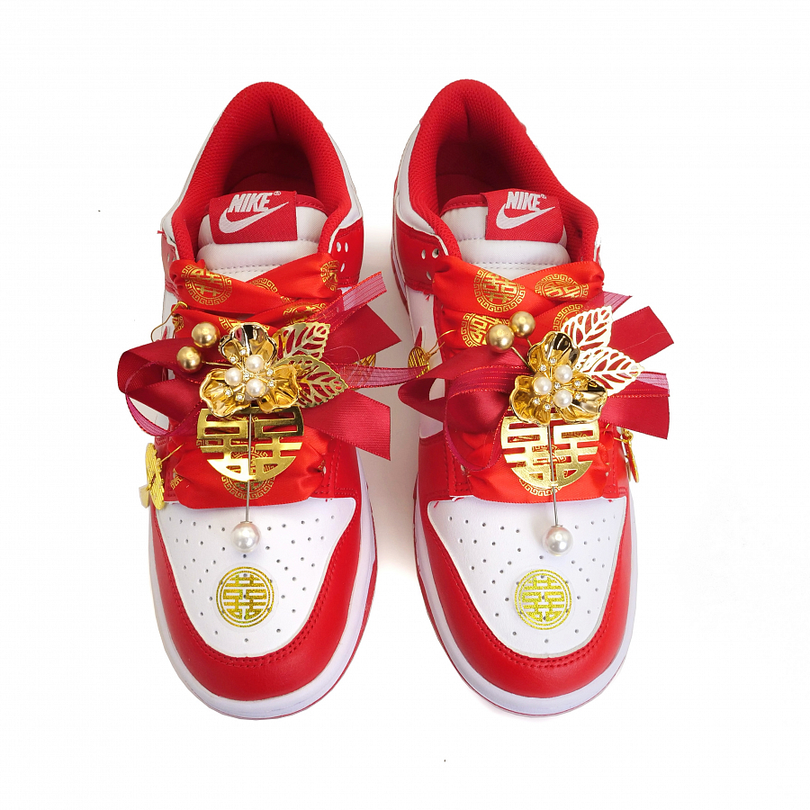 Nike Dunk Fu Lu Mandarin Duck Anti Slip Wear Resistant Low Top Skateboard Shoes Unisex Red купить в интернет-магазине Yoocart с быстрой доставкой по России.