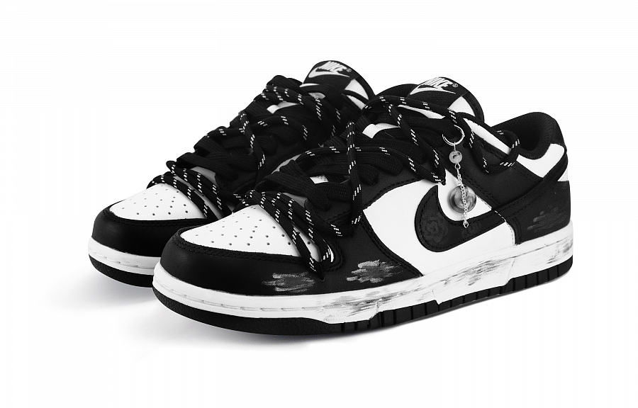 Nike Dunk Anti-Slip And Wear-Resistant Lightweight Low-Top Skateboard Shoes Women's Black купить в интернет-магазине Yoocart с быстрой доставкой по России.