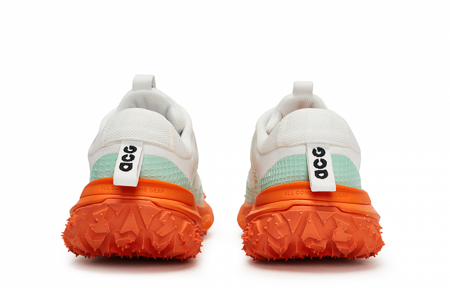 Nike ACG Mountain Fly 2 Orange Soda Abrasion Resistant Low Top Hiking Shoes Men's White Orange Cyan купить в интернет-магазине Yoocart с быстрой доставкой по России.