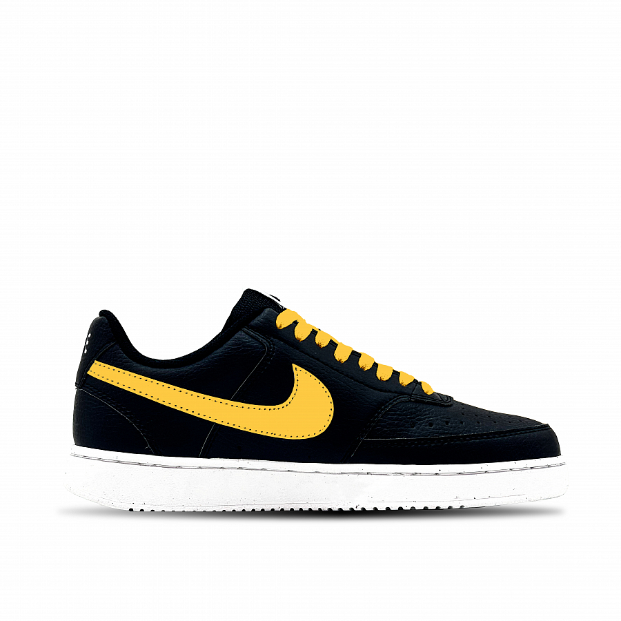 Nike Court Vision Low Top Skateboard Shoes Men's Black Yellow купить в интернет-магазине Yoocart с быстрой доставкой по России.