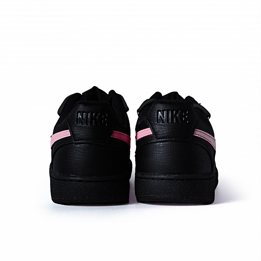 Nike Court Vision Anti Slip Wear Resistant Low Top Skateboard Shoes Unisex Black купить в интернет-магазине Yoocart с быстрой доставкой по России.