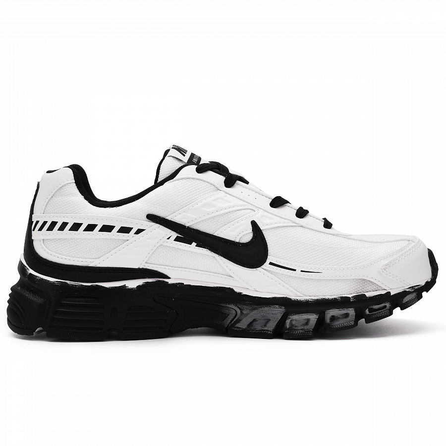 Nike Initiator Shock Absorbers Low Top Casual Sprint Running Shoes Men's White Black купить в интернет-магазине Yoocart с быстрой доставкой по России.