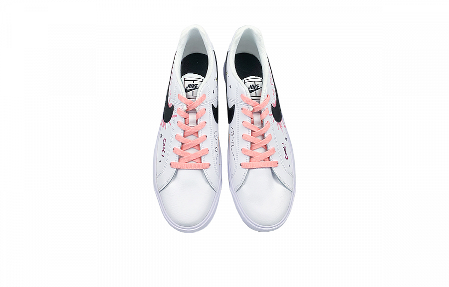 Nike Court Royale Slip Resistant Low top Skateboard Shoes Unisex White купить в интернет-магазине Yoocart с быстрой доставкой по России.