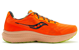 Saucony Triumph 19 Low-Top Running Shoes Men's Orange 1 3762100