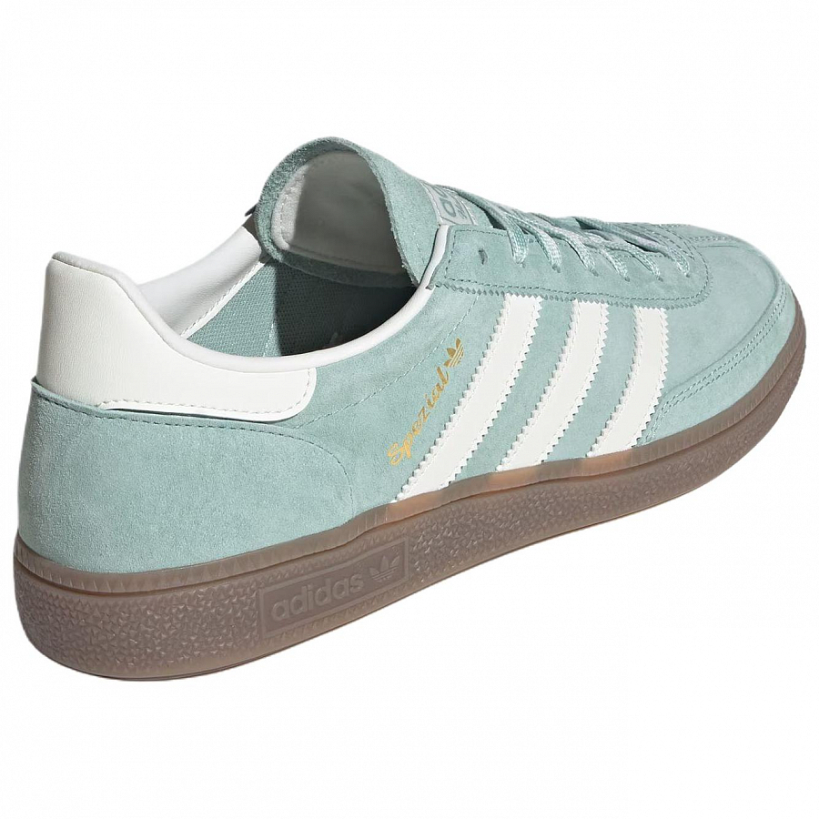 Adidas Originals HANDBALL SPEZIAL Abrasion Resistant Low Top Skateboard Shoes Unisex Light Green купить в интернет-магазине Yoocart с быстрой доставкой по России.