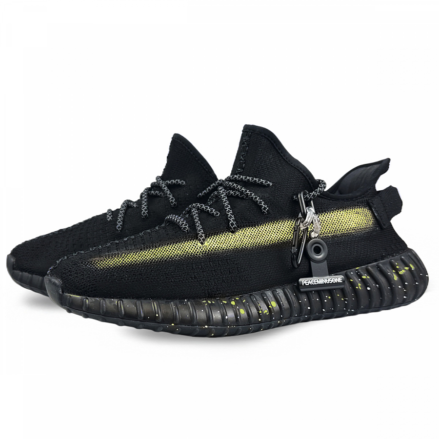 Adidas Originals Yeezy Boost 350 V2 Low Top Casual Shoes Unisex Black купить в интернет-магазине Yoocart с быстрой доставкой по России.