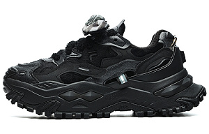 FILA FUSION Bianco Sneakers 'Black' Women's