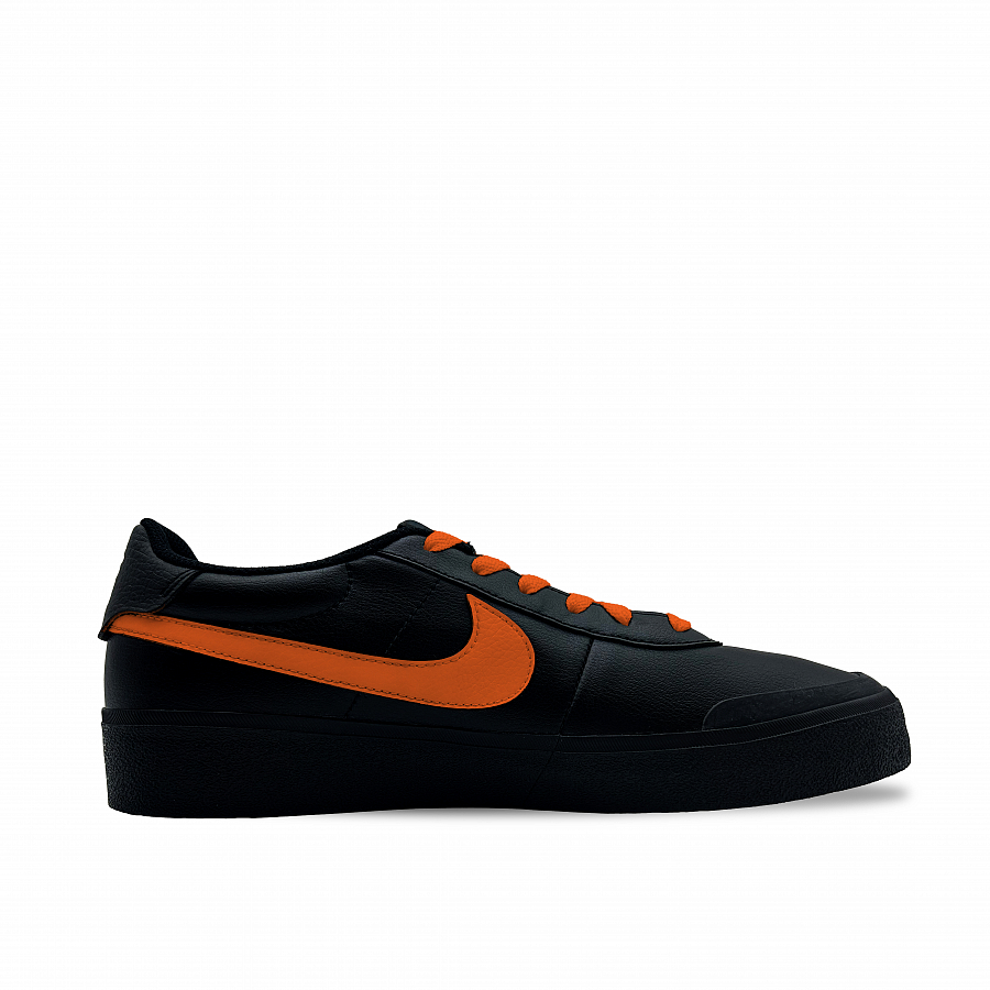 Nike Court Shot Anti-Slip Wear-Resistant Low-Top Skateboard Shoes Men's Black Orange купить в интернет-магазине Yoocart с быстрой доставкой по России.