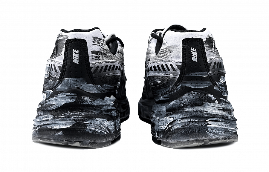 Nike Initiator Abrasion Resistant Low Top Running Shoes Men's Black White купить в интернет-магазине Yoocart с быстрой доставкой по России.