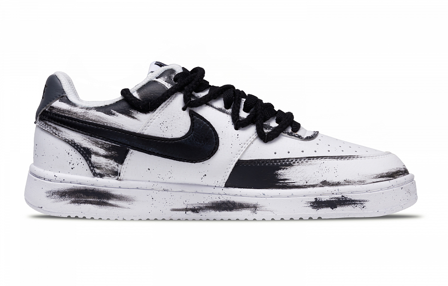 Nike Court Vision 1 Low Top Skateboard Shoes Unisex Black купить в интернет-магазине Yoocart с быстрой доставкой по России.
