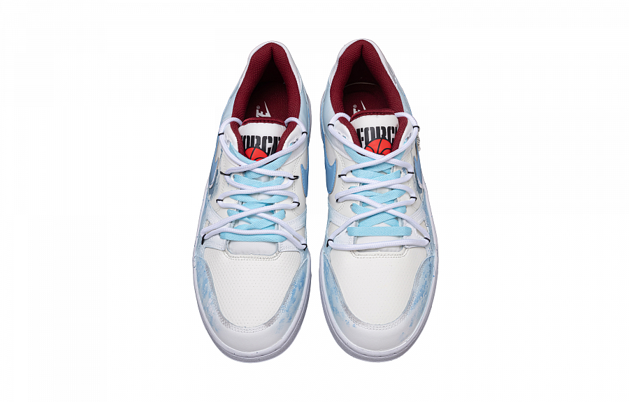 Nike Full Force Tide Star Rudders Abrasion Resistant Low Top Skateboard Shoes Men's White Blue купить в интернет-магазине Yoocart с быстрой доставкой по России.