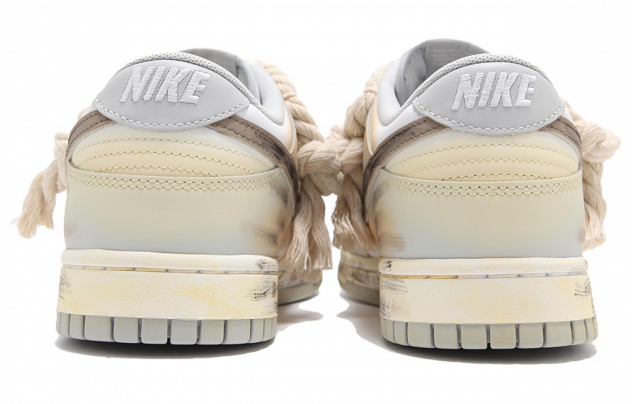 Nike Dunk Abrasion Resistant Low Top Skateboard Shoes Unisex Beige Yellow купить в интернет-магазине Yoocart с быстрой доставкой по России.