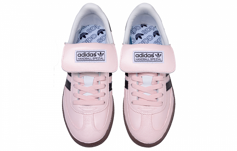 Adidas Originals HANDBALL SPEZIAL Girlish Secrets Abrasion Resistant Low Top Skateboard Shoes Men's Pink Black купить в интернет-магазине Yoocart с быстрой доставкой по России.