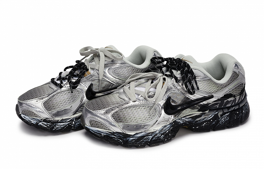 Nike V5 RNR Abrasion Resistant Low Top Running Shoes Men's Black Gray Silver купить в интернет-магазине Yoocart с быстрой доставкой по России.