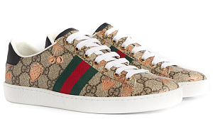 GUCCI Women's Ace Gg Supreme 'Berry Print' Women's 1 3773011