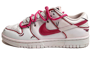 Nike Dunk Skateboard Shoes Women's Low-Top Pink 1 3773261