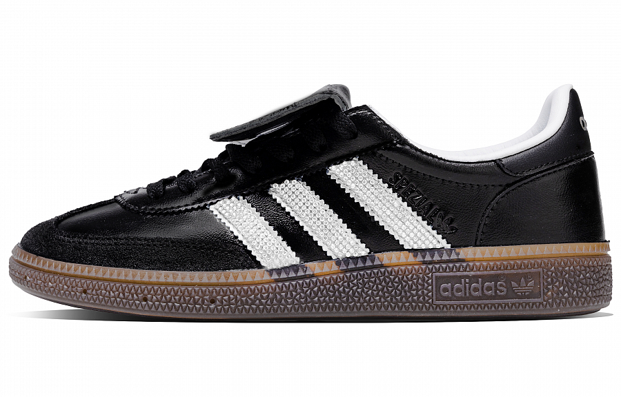 Adidas Originals HANDBALL SPEZIAL Black Diamond Low Top Skateboard Shoes Men's Black Silver купить в интернет-магазине Yoocart с быстрой доставкой по России.