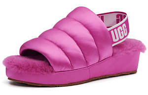 UGG Plush Slippers Women's Purple 1 3776453