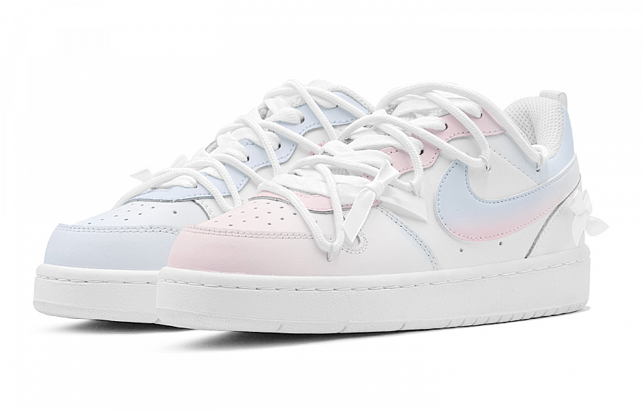 Nike Court Borough Skateboard Shoes Women's Low top Blue купить в интернет-магазине Yoocart с быстрой доставкой по России.