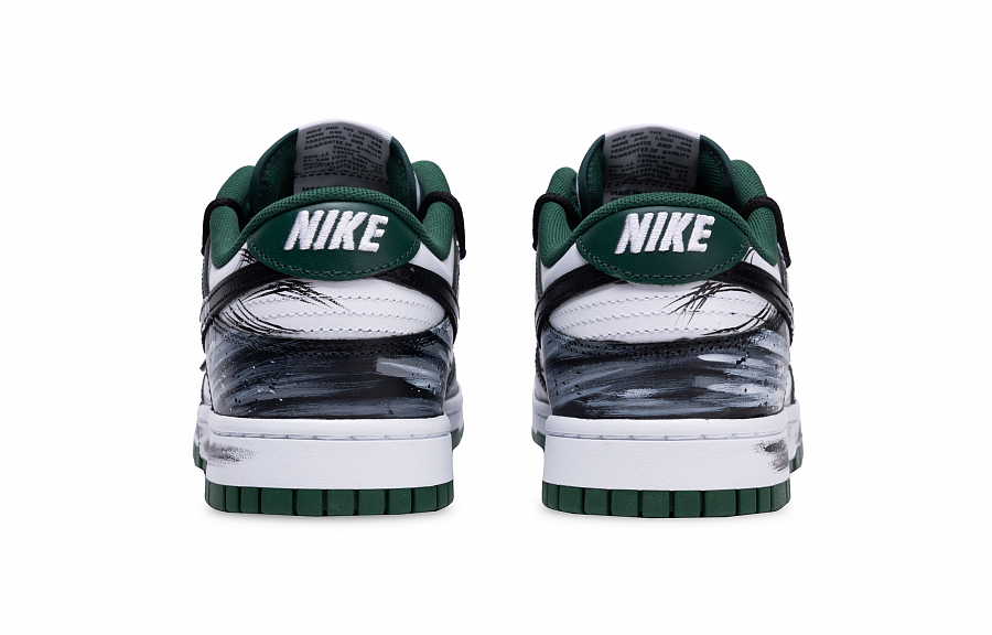 Nike Dunk Dark Night Knight Abrasion Resistant Low top Skateboard Shoes Unisex White Green купить в интернет-магазине Yoocart с быстрой доставкой по России.