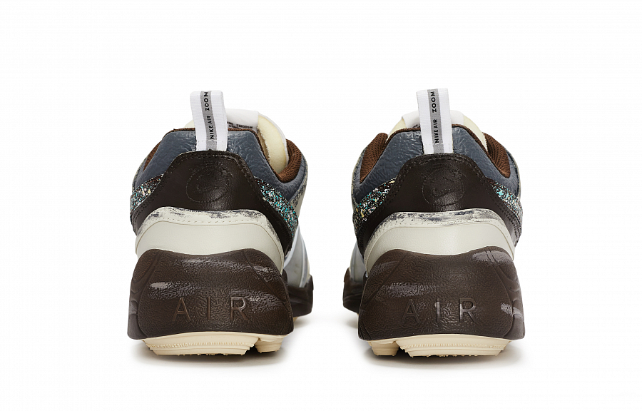 Travis Scott X Nike ZOOM Field JAXX Casual Shoes Unisex Low Top Grey/Brown/Coffee купить в интернет-магазине Yoocart с быстрой доставкой по России.