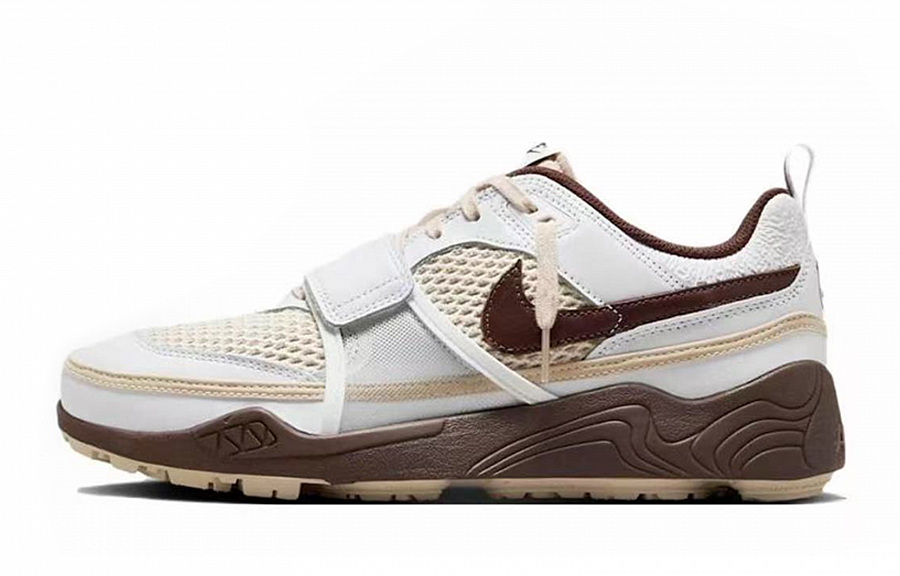Travis Scott X Nike ZOOM Field JAXX Casual Shoes Unisex Low Top Grey/Brown/Coffee купить в интернет-магазине Yoocart с быстрой доставкой по России.