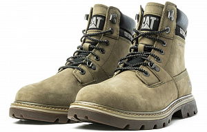 CAT RYMAN WP Collection Knee-High Outdoor Boots Men's Dark Khaki 1 3781321