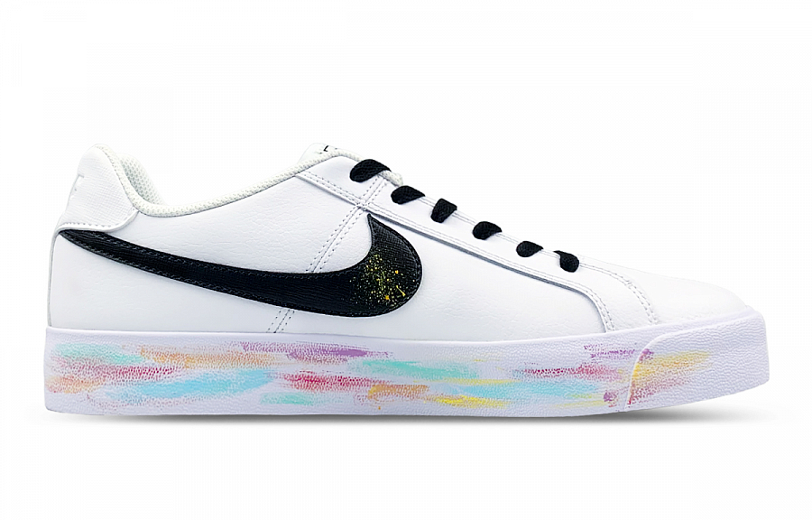 Nike Court Royale Anti-Slip Wear-Resistant Low-Top Skateboard Shoes Unisex White купить в интернет-магазине Yoocart с быстрой доставкой по России.