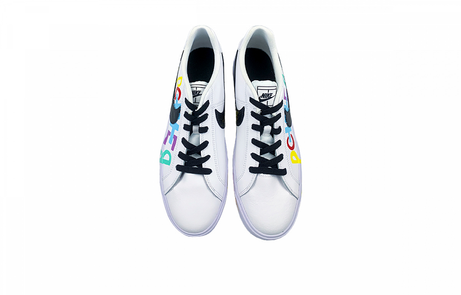 Nike Court Royale Anti-Slip Wear-Resistant Low-Top Skateboard Shoes Unisex White купить в интернет-магазине Yoocart с быстрой доставкой по России.