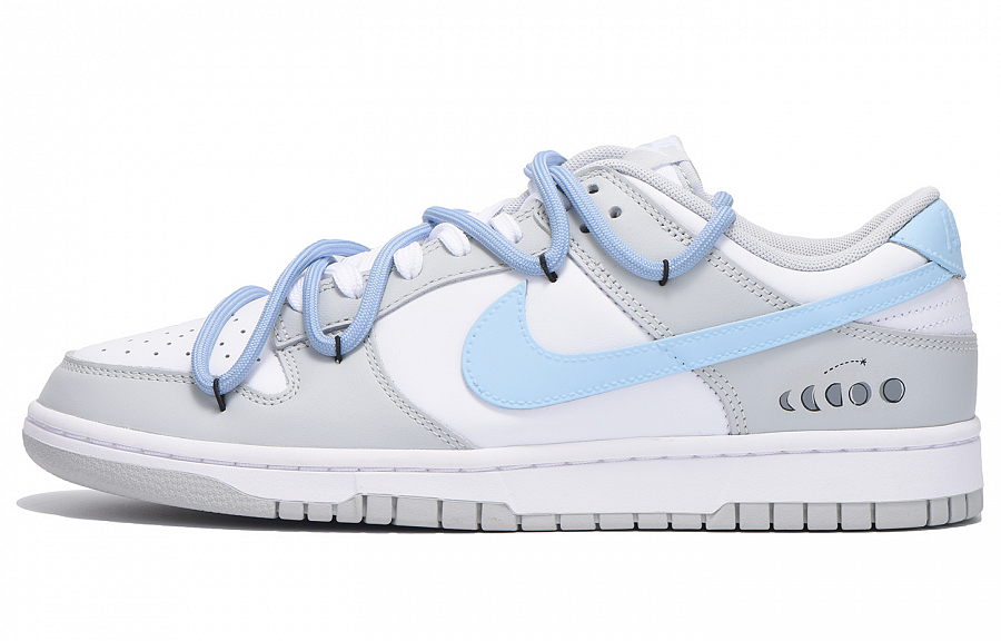 Nike Dunk Skateboard Shoes Unisex Low-Top Gray White купить в интернет-магазине Yoocart с быстрой доставкой по России.
