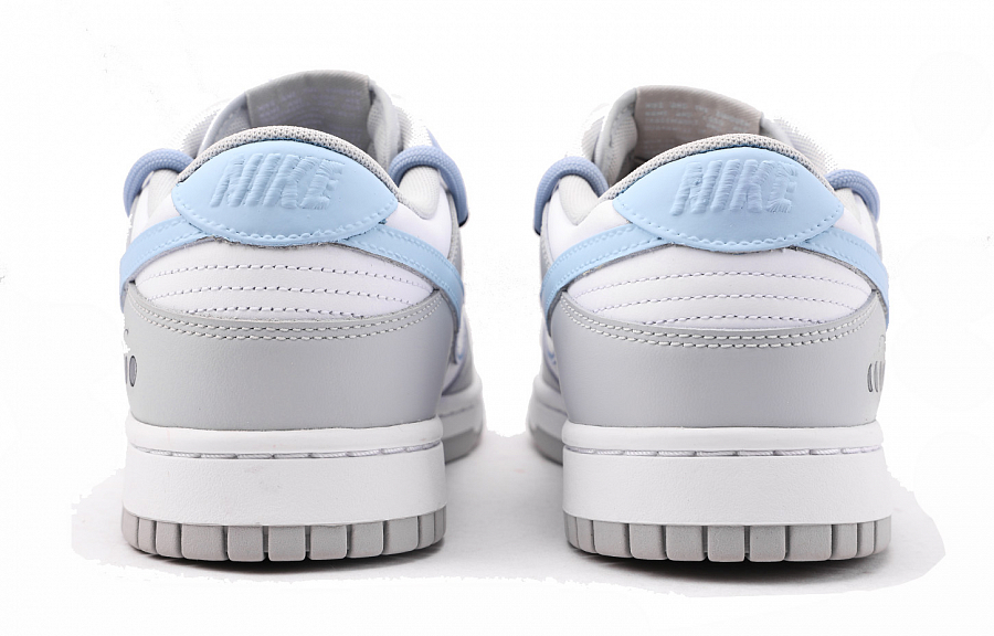 Nike Dunk Skateboard Shoes Unisex Low-Top Gray White купить в интернет-магазине Yoocart с быстрой доставкой по России.