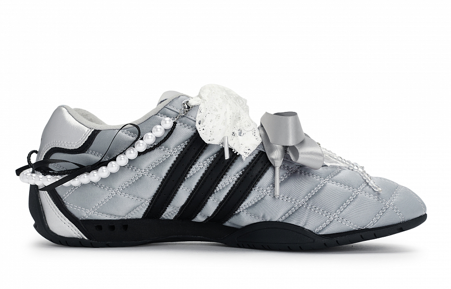 Adidas Originals ADIRACER 811 Manufacturing, Silver Glimmer, Special Shoe Box Low Top Casual Shoes Women's Gray Silver купить в интернет-магазине Yoocart с быстрой доставкой по России.