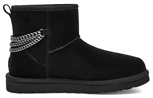 UGG Classic Mini Chains 'Black' Women's 1 3784189