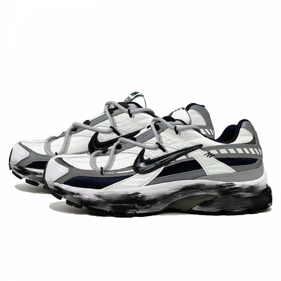Nike Initiator Abrasion Resistant Low Top Casual City Commute Running Shoes Men's Black купить в интернет-магазине Yoocart с быстрой доставкой по России.