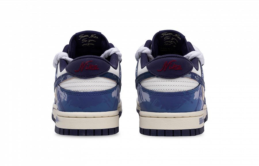 Nike Dunk Anti Slip Wear Resistant Low Top Skateboard Shoes Men's Blue купить в интернет-магазине Yoocart с быстрой доставкой по России.