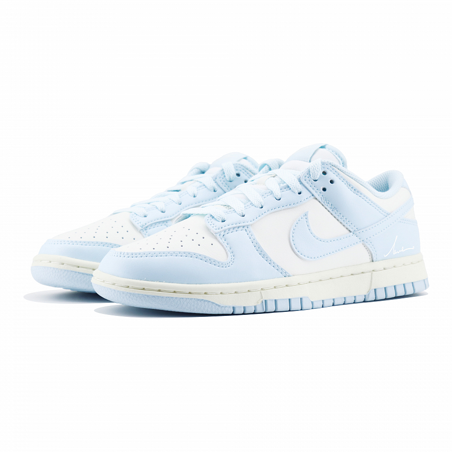 Nike Dunk LOW LOVE Anti Slip Wear Resistant Low Top Skateboard Shoes Unisex Blue White купить в интернет-магазине Yoocart с быстрой доставкой по России.